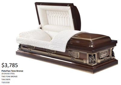 Pieta Two Tone Bronze